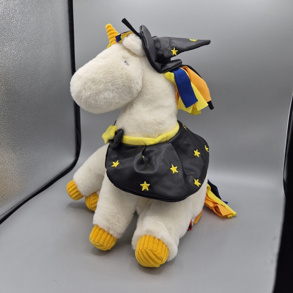Giggle Scape SOFT Wizard/witch UNICORN 13" Plush 2025‎